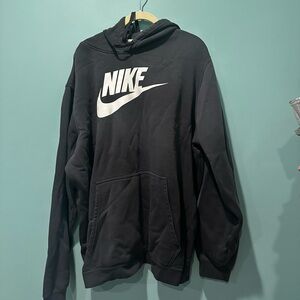 Nike Black and White Graphic Hoodie